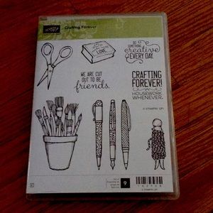 $12 or 2/$20 Stampin Up: Crafting Forever (Gently Used)
